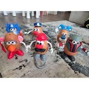 Mega Mr. Potato Head Lot‎ - 7 Bodies + Huge Accessory Mix
